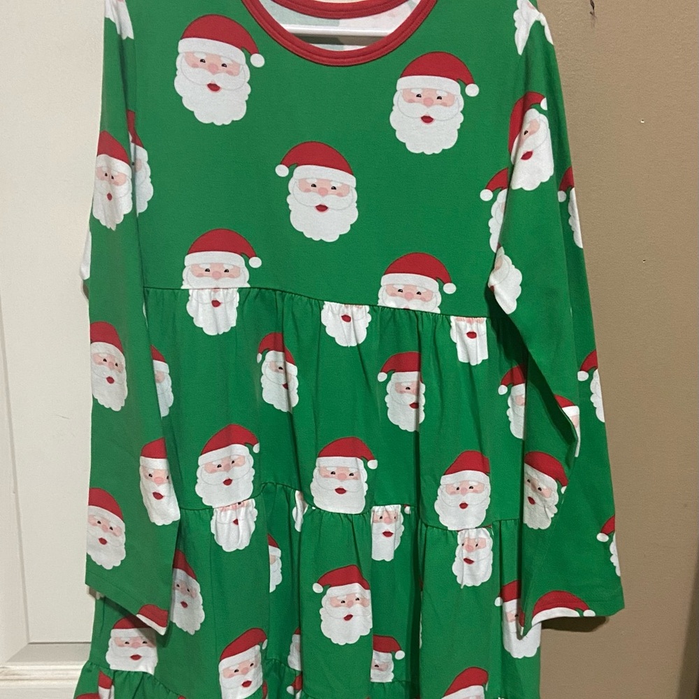 Cute little girl Santa dress
